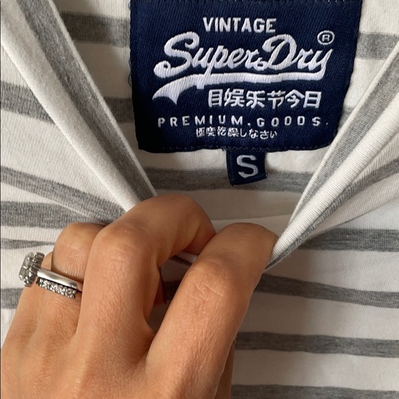 SuperDry S dress stretchy worn once $55 - Picture 2 of 3